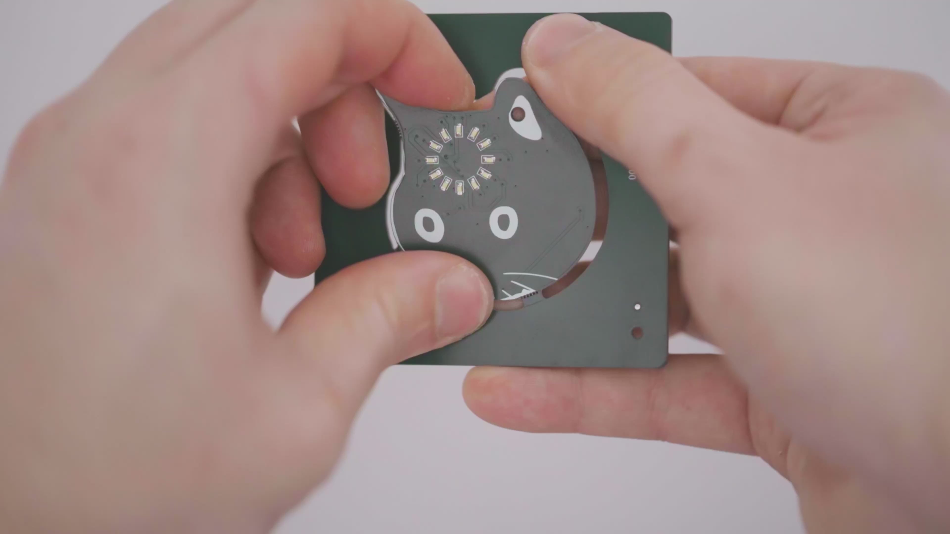 Cat Loading Meme LED Keychain / Pin / Ornament